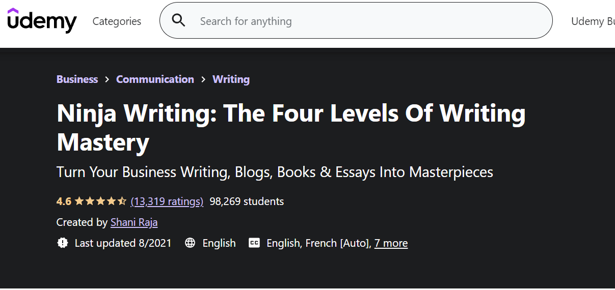 Read more about the article Master your writing skills with this online course